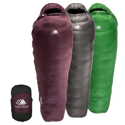 Katahdin 32°F 625 Fill Power Hydrophobic Sleeping Bag With Advanced Synthetic