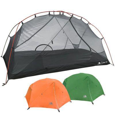 Zion 1 Person Backpacking Tent with Footprint