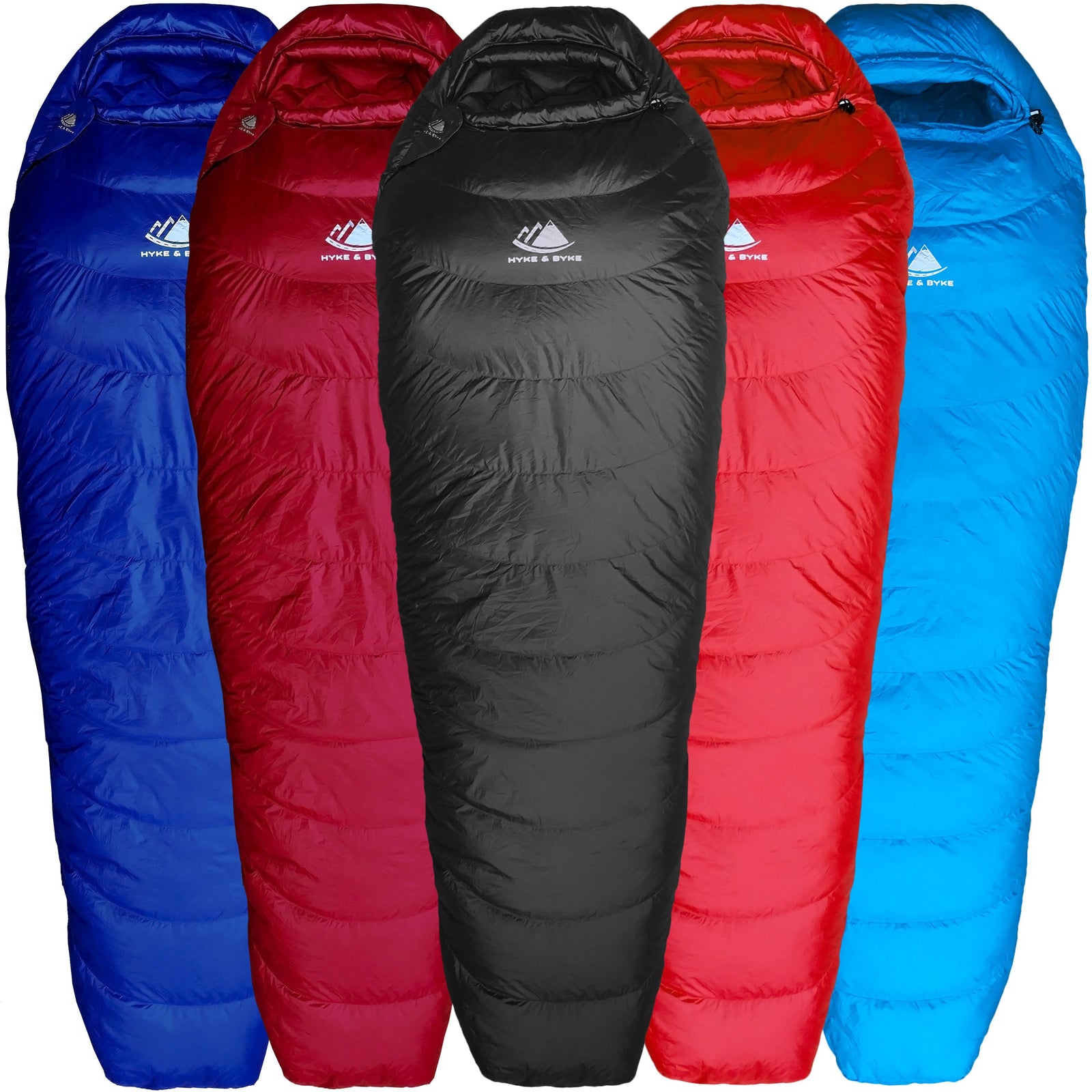 Shavano 32°F Ultralight 650FP Down Sleeping Bag Sleeping Bag Hyke & Byke Regular Black 