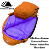 Eolus 15°F Ultralight 800FP Goose Down Sleeping Bag Sleeping Bag Hyke & Byke