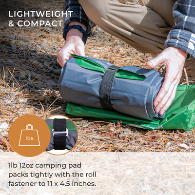 Standard Appalachian Inflatable Sleeping Pad With Micro-Adjustment Valve